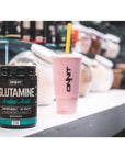 Onnit Glutamine | Boosts Aerobic Performance, Reaction Time and Gut Health | NSF Certified for Sport | 60 Servings (Unflavored)