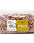 La Nogalera  2 lbs Chopped shelled pecans Raw pecan nuts that compare to organic NO SHELL NonGMO No Preservatives Unpasteurized Kosher and Halal Certified and Ketogenic friendly