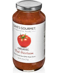 Daves Gourmet Pasta Sauce Tomato Organic Red Heirloom 159 Pound