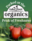 Take Root Organics Fire Roasted Crushed Canned Organic Tomatoes 145 oz Can Pack of 12 Cans