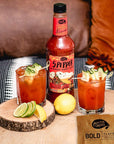 Master of Mixes 5 Pepper Extra Spicy Bloody Mary Drink Mix Ready To Use 175 Liter Bottle 592 Fl Oz Pack of 3