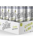 Sunshine Beverage Caffeinated Sparkling Energy Water - 12 Fl Oz (Pack of 12)