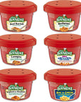 Chef Boyardee 75oz Variety Pack of 6 Mac  Cheese Beefaroni Ravioli Spaghetti and Meatballs Lasagna and ABC Microwave Meals Ready To Eat Meals Lunch Food Microwave Food Easy Meals