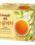 Sempio Solomons Seal Tea 20 Tea Bags  Earthy Robust Drink for AllDayLong SugarFree CaffeineFree