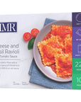 HMR Cheese and Basil Ravioli Entrée  Prepackaged Lunch or Dinner to Support Weight Loss  Ready to Eat  Vegetarian  10g of Protein  Low Calorie Food  8oz Serving per Meal  Pack of 6