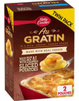 Betty Crocker Au Gratin Potatoes Made with Real Cheese Twin Pack 88 oz