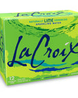 LaCroix Sparkling Water Lime 12 Fl Oz pack of 12