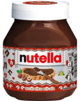 Nutella Hazelnut Spread With Cocoa For Breakfast 265 Oz Jar Holiday Baking And Desserts  packaging may vary