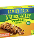 Nature Valley Protein Granola Bars, Peanut Butter Dark Chocolate, 15 ct