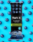 Thats it Probiotic Fruit Bar Variety Pack Mango  Blueberry Flavors Just Real Fruit  Probiotics 100 Calories Per Bar All Natural 23 Ingredients Shelf Stable AllergyFriendly 12 Count