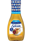 Splenda MultiUse Syrup Zero Calorie Sugar Free Substitute for Maple Syrup Honey Agave and Brown Sugar Allulose Liquid Sweetener 8oz Bottle