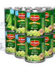 Fresh Cut Lima Beans by Del Monte 12 pack of 85 Oz Cans Bundled with a JFS Recipe Card