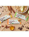 MOSH Variety Pack Plant Based Protein Bars 6pk Keto Snack GlutenFree No Added Sugar 10g Plant Based Protein Lions Mane B12 Vitamins Supports Brain Health Breakfast ToGo