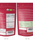 Wild Organic Freeze Dried Cranberry Powder 6 Oz 35Day Supply from Nordic Forests No Added Sugar