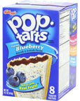 Kelloggs PopTarts Frosted Blueberry Toaster Pastries 8 ct Pack of 2