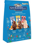 GHIRARDELLI Chocolate Snowmen Assortment, 12.2 oz Bag