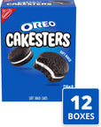 OREO Cakesters Soft Snack Cakes 12  5 Count Packs 60 Total Snack Packs