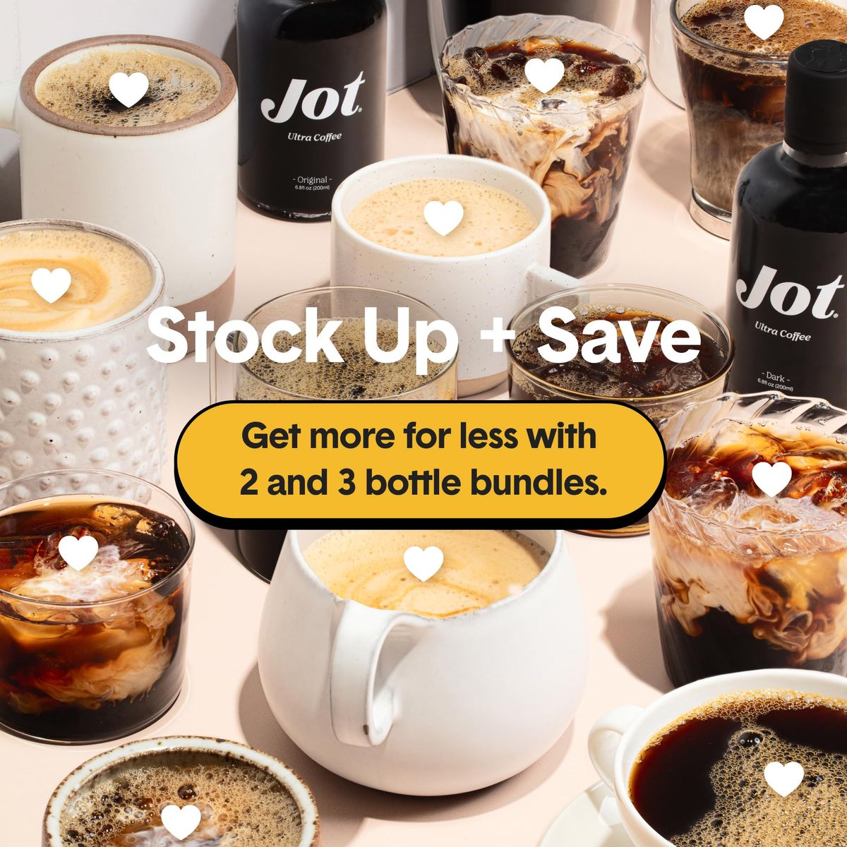 Jot Coffee Concentrate Original High Caffeine Instant Cold Brew Coffee Iced Coffee Instant Espresso Hot  Cold Coffee Drinks  Make 14 Cups Instant Coffee Cold Brew Concentrate 150mg CaffeineTbsp