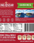 King Oscar Sardines Extra Virgin Olive Oil 375Ounce Cans Pack of 12