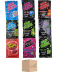 PopRocks Variety 9 Flavor Pack by Snackivore Set Includes One Pouch Each of Nine Flavors