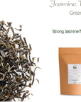 Jasmine Green Tea From China  Traditional Chinese Tea From Fujian  Yin Hao Silver Tip  Yin Hao Jasmine Tea Green Tea Chinese Jasmin Tea Jasmine Chinese Tea Yin Hao Tea Jasmine Silver Tea