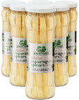 Heaven  Earth White Asparagus Spears 125oz 6 Pack  All Natural Zero Fat Low Calorie Perfect for Snacking