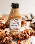 Maille x Mike's Hot Honey Special Edition Savory-Sweet Condiment with a Spicy Kick Hot Honey Dijon Mustard Gluten-Free, Shelf-Stable 9.4oz