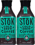 SToK Cold Brew Coffee 48oz Bottles 2 pack Unsweetened