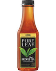 Pure Leaf Iced Tea Sweetened Lemon Flavor Black Tea 185 oz