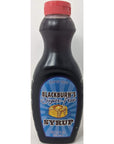 Blackburns Sugar Free Pancake Syrup  6 x 12 Oz Bottles Bundled with a JFS Recipe Card