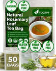 TOG999 50 Rosemary Leaf Tea Bags 100 Natural  Pure from Rosemary Leaves Loose Leaf Rosemary Herbal Tea Rosemary Leaf Tea No Sugar No Caffeine No Gluten Vegan