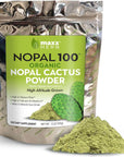 Maxx Herb Organic Nopal Cactus Powder, for Healthy Digestion & Immune Support, High in Dietary Fiber, & Calcium, Vegan, Non-GMO and Gluten Free - 12 Oz Bag