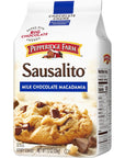 Pepperidge Farm Sausalito Crispy Milk Chocolate Macadamia Nut Cookies 72 OZ Bag 8 Cookies