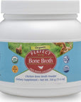 Perfect Supplements - Perfect Bone Broth - 330 Grams - Organic Free-Range Chicken Bone Broth Powder - Essential Amino Acids - Rich Protein Supplement