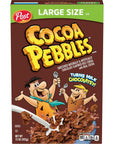 Post Cocoa Pebbles Cereal, 15 Oz