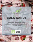 Strawberry Creme Savers Hard Cnady Bulk 1LB Bag of Cream Saver Candy Strawberry Cream Savers Creme Savers Strawberry and Cream Strawberry Cream Candy by Snackivore