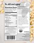 Be Still Farms White Organic Popcorn Kernels 48lb  Hulless Uncooked Corn Bulk Ideal for Popping  Healthy Microwave Snacks Great for Movie Night  USA Grown  USDA Certified  NonGMO  Vegan