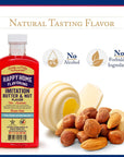 Happy Home Imitation Butter & Nut Flavoring, Non-Alcoholic, Certified Kosher, 7 oz.