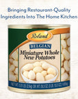 Roland Foods Miniature Whole New Belgian Potatoes 551 Pound Can Pack of 2