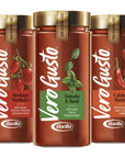 Vero Gusto By Barilla Pasta Sauce Variety Pack Tomato & Basil, Heritage Marinara, Calabrian Marinara | Made In Italy | No Artificial Ingredients & No Added Sugar | Non-Gmo Project Verified, 20 Ounce