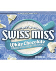 Swiss Miss Indulgent Collection White Chocolate Flavored Hot Drink Mix 138 oz 8Count Pack of 12