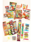 Japanese Candy Snack Assortment BOX - 55pcs (JAPANESE CANDY SAMURAI)