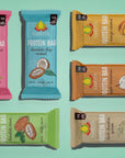 Amrita Variety Sampler Pack Vegan, Gluten Free High Protein Bars (6 Flavors) | 15g Plant Based Protein, High Fiber, Peanut & Dairy Free | Breakfast Bar, Meal Replacement, Healthy Snack | 2.12 oz Bars, Pack of 6