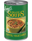 Amy's Lentil Vegetable Soup - 14.5 oz