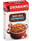 Zatarains Reduced Sodium Dirty Rice 8 oz Pack of 12