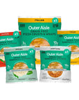 Outer Aisle Gourmet Cauliflower Sampler Pack | Keto, Low Carb, Grain-Free, Gluten-Free | 5 Pack