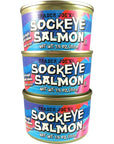 Wild Caught Sockeye Salmon Pack of 3 75 oz Can  Trader Joes