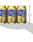 Inca Kola Golden Carbonated la kola dorada  12 oz cans  12pk