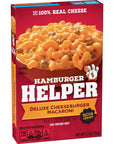 Hamburger Helper Pasta Deluxe Cheeseburger Macaroni 55 Ounces