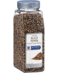 McCormick Culinary Cracked Black Pepper, 16 oz - One 16 Ounce Container of Cracked Black Peppercorns for Garnishes, Best with Kabobs, Steak, Marinades, Tossed Salads and More